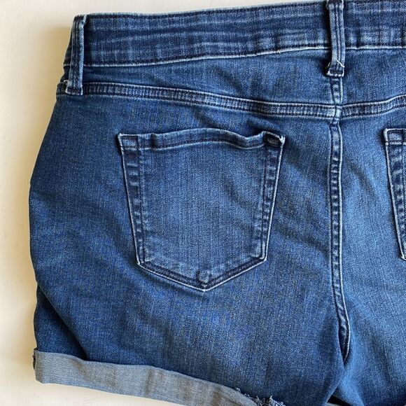 Isabel Maternity MIDI Short Denim Shorts‎ Size 14 - Picture 10 of 13
